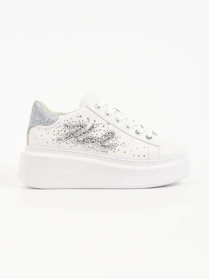 Karl Lagerfeld Anakapri sneakersy damskie skórzane biały