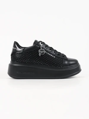 Karl Lagerfeld Anakapri sneakersy damskie skórzane czarny