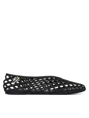 KARL LAGERFELD Baleriny Jelly Ballet KL80036 Czarny