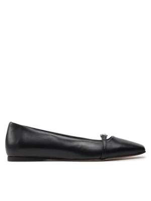 KARL LAGERFELD Baleriny KL40180 Czarny