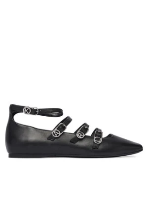 KARL LAGERFELD Baleriny Konnie KL40195 Czarny