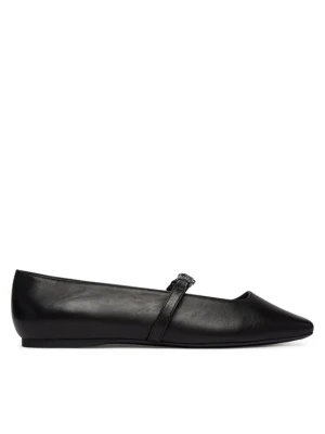 KARL LAGERFELD Baleriny Konnie KL40196 Czarny
