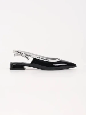 Karl Lagerfeld baleriny skórzane KERRIE