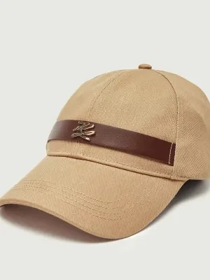 Karl Lagerfeld Bejsbolówka k/autograph