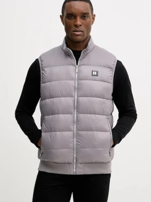 Karl Lagerfeld bezrękawnik kolor szary zimowy 561590.505091