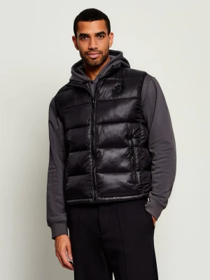 Karl Lagerfeld Bezrękawnik | Slim Fit czarny