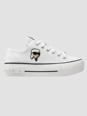 KARL LAGERFELD Białe damskie trampki KAMPUS MAX NFT, Rozmiar 39