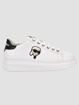 KARL LAGERFELD Białe sneakersy Kapri Nft Lo Lace, Rozmiar 40