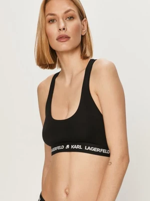 Zdjęcie produktu Karl Lagerfeld Biustonosz sportowy 211W2102 kolor czarny