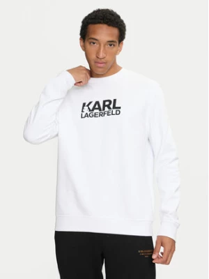 KARL LAGERFELD Bluza 705091 544917 Biały Regular Fit