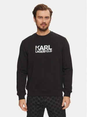 KARL LAGERFELD Bluza 705091 551917 Czarny Regular Fit