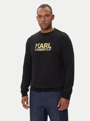 KARL LAGERFELD Bluza 705091 554917 Czarny Regular Fit