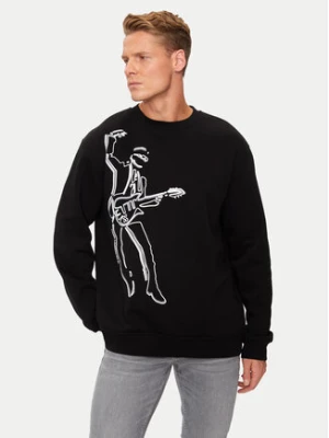 KARL LAGERFELD Bluza 705447 544908 Czarny Regular Fit