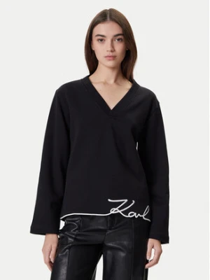 Zdjęcie produktu KARL LAGERFELD Bluza A4W20040 Czarny Regular Fit