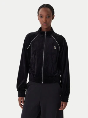 KARL LAGERFELD Bluza B1W20029 Czarny Regular Fit