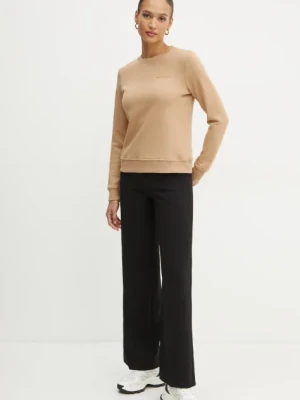 Zdjęcie produktu Karl Lagerfeld bluza damska kolor beżowy gładka A1W20066