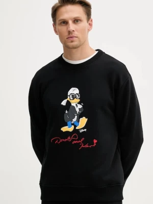 Karl Lagerfeld bluza DISNEY męska kolor czarny z nadrukiem 553930.705098