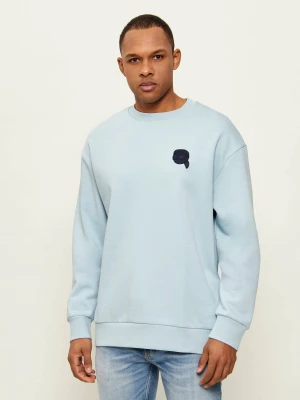 Karl Lagerfeld Bluza | Loose fit błękitny