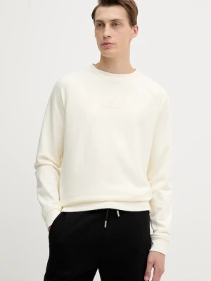 Karl Lagerfeld bluza męska kolor beżowy gładka 554910.705007