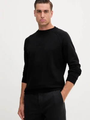 Karl Lagerfeld bluza męska kolor czarny gładka 554910.705007