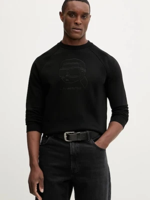 Karl Lagerfeld bluza czarny