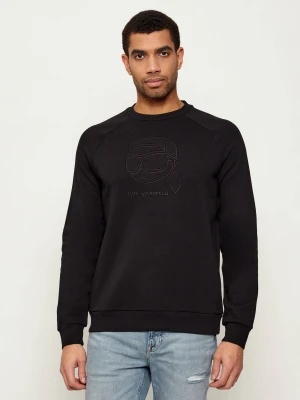 Karl Lagerfeld Bluza | Regular Fit czarny