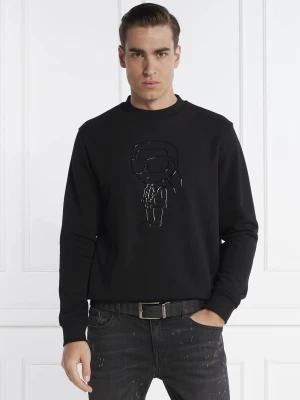 Karl Lagerfeld Bluza | Regular Fit czarny