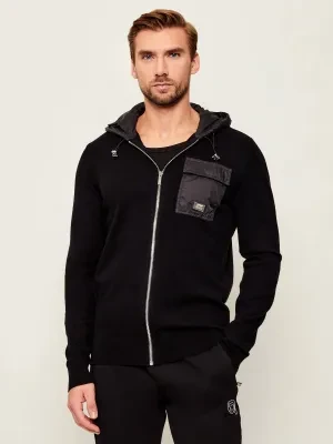 Karl Lagerfeld Bluza | Regular Fit | z dodatkiem wełny