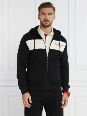 Karl Lagerfeld Bluza SWEAT HOODY | Regular Fit czarny