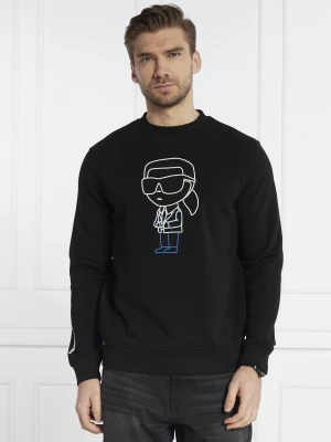 Karl Lagerfeld Bluza SWEAT | Regular Fit czarny