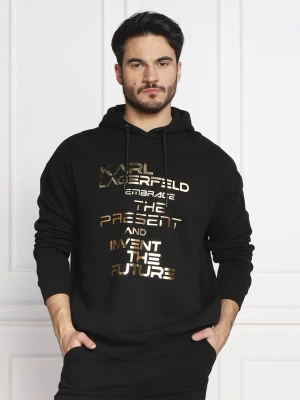 Karl Lagerfeld Bluza SWEAT | Regular Fit czarny