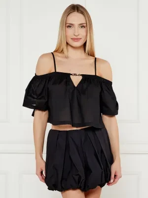 Karl Lagerfeld Bluzka | Cropped Fit