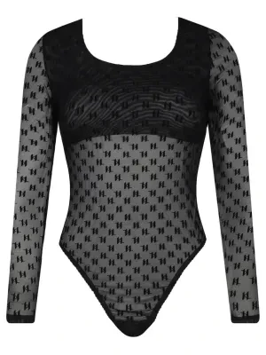 Karl Lagerfeld Body Mesh Ls | Slim Fit