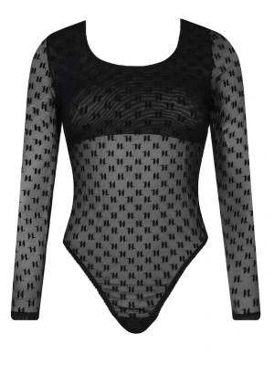 Karl Lagerfeld Body Mesh Ls | Slim Fit