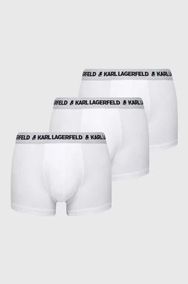 Karl Lagerfeld Bokserki (3-pack) 211M2102 męskie kolor biały