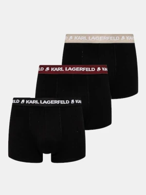 Karl Lagerfeld bokserki męskie bawełniane z elastanem 3-pack
