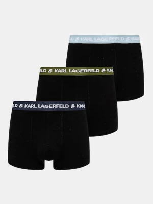 Karl Lagerfeld bokserki męskie bawełniane z elastanem 3-pack