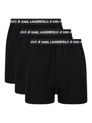 Karl Lagerfeld Bokserki 3-pack czarny