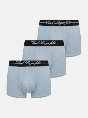 Karl Lagerfeld bokserki 3-pack niebieski