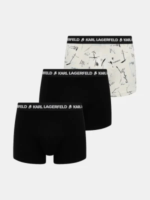 Karl Lagerfeld bokserki 3-pack czarny