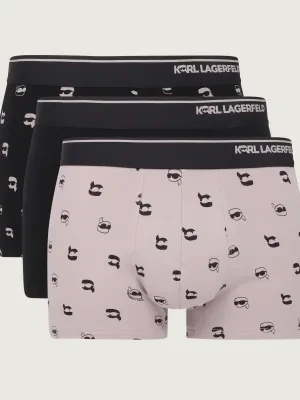 Karl Lagerfeld Bokserki 3-pack Ikon