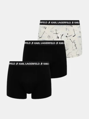 Karl Lagerfeld bokserki 3-pack kolor czarny A3M47013