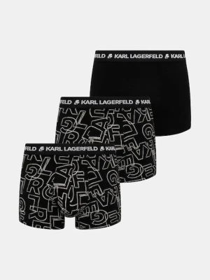 Karl Lagerfeld bokserki 3-pack kolor czarny A3M47014