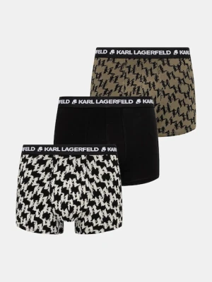 Karl Lagerfeld bokserki 3-pack kolor czarny A4M47001