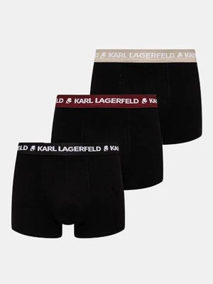 Karl Lagerfeld bokserki 3-pack męskie kolor czarny A1M47021