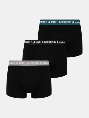 Karl Lagerfeld bokserki 3-pack męskie kolor czarny A1M47021