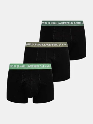 Karl Lagerfeld bokserki 3-pack męskie kolor czarny A1M47021