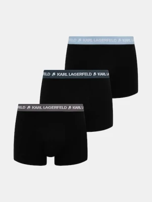 Karl Lagerfeld bokserki 3-pack męskie kolor czarny A1M47021