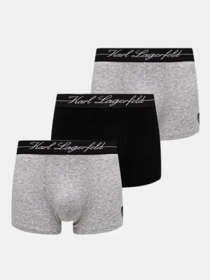 Karl Lagerfeld bokserki 3-pack męskie kolor czarny A1M47072