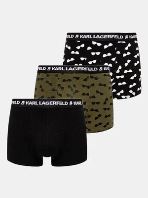 Karl Lagerfeld bokserki 3-pack męskie kolor czarny A1M47083